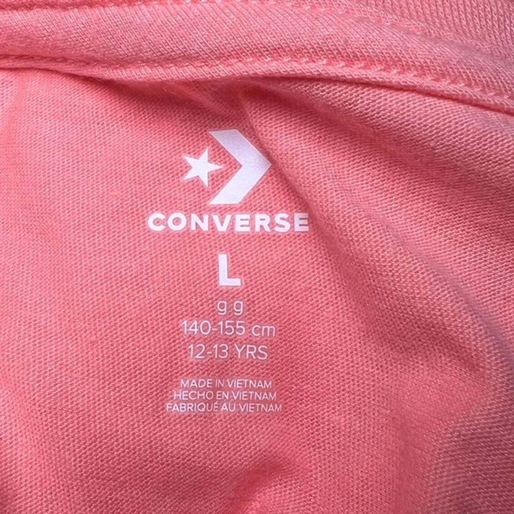 Converse x Clements Twins Big Girls Large Chuck Taylor Boxy Short Sleeve T Shirt